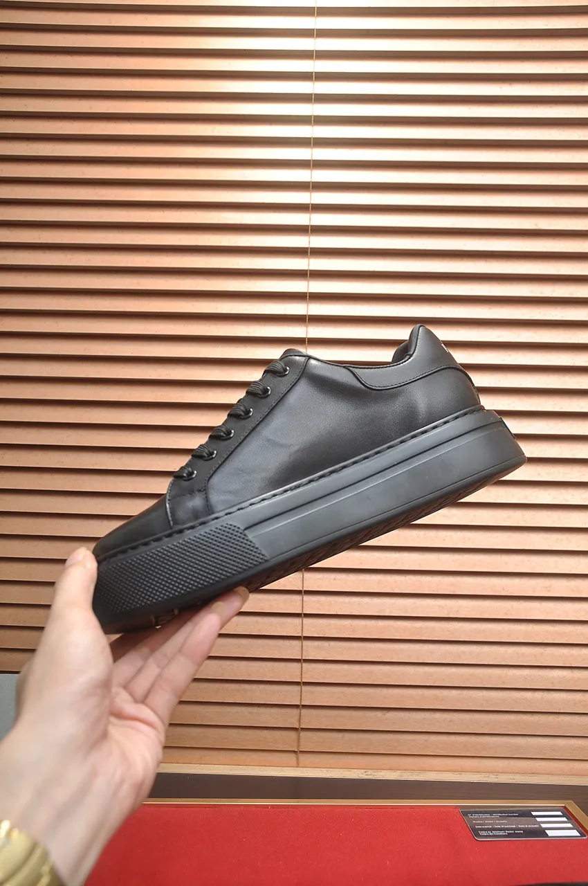 Men's shoes 💰580💶【PRADA】Top original, new season, high quality original goods, top imported calfskin with original imported glue, imported cowhide inside with original cowhide feet, original outsole! Quality guaranteed! Code 38-45 (45 customized)